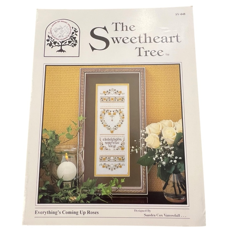 Everything's Coming Up Roses Needlepoint Pattern‎ SV-048 The Sweetheart Tree